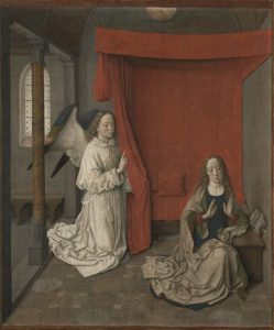 Dieric Bouts, Annunciation, J. Paul Getty Museum