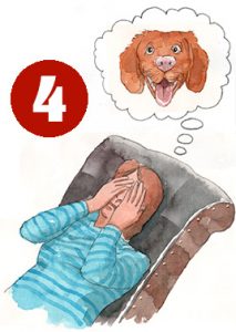 Josie tears up as she remembers that week, when her dog was seriously ill, and as a result, her therapy session becomes more productive.
