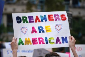 The Trump administration's 2017 decision to rescind DACA (Deferred Action for Childhood Arrivals) set off protests in multiple cities.
