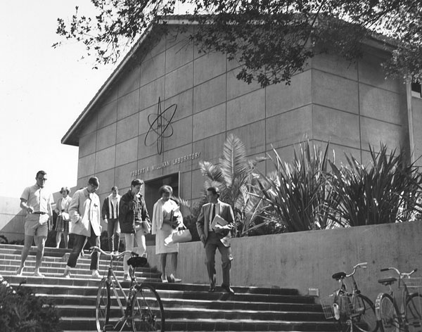 Millikan Hall, decades ago. 