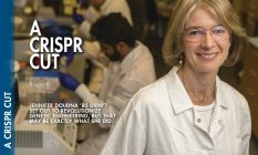 A CRISPR Cut: Jennifer Doudna ’85 didn't set out to revolutionize Genetic Engineering, but that may be exactly what she did.