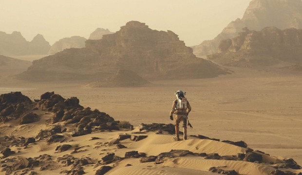 A still from The Martian