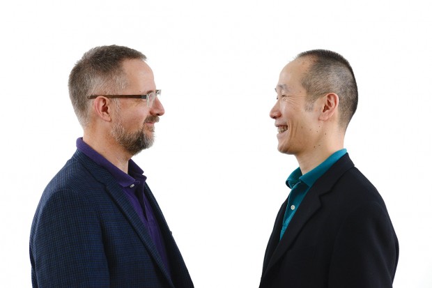 Richard Bookwalter ’82 and Galen Leung ’82