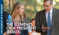 The Elements of a President (Redux): As David Oxtoby nears the end of HIS 14-year tenure as Pomona’s ninth president, let us pause to rewind...