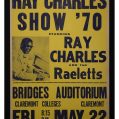 Poster for singer Ray Charles