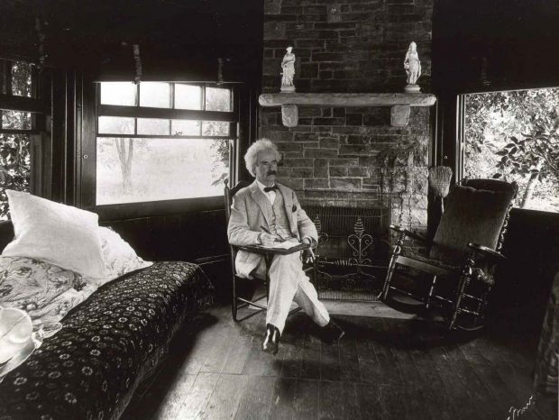 Mark Twain at Quarry Farm