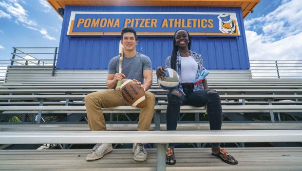 Vicky-Marie Addo-Ashong ’20 and Andrew Phillips ’19