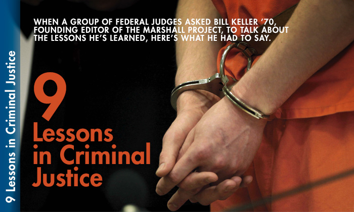 9 Lessons in Criminal Justice