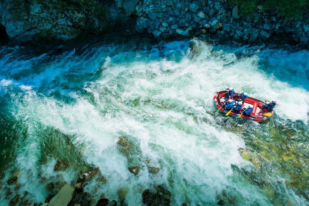 Water rafting