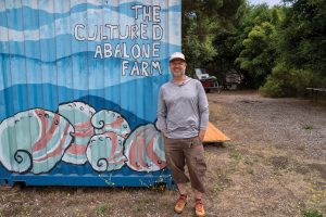 Doug Bush ‘94 is a partner and general manager of The Cultured Abalone Farm, one of only three abalone farms in California. Photography by Jeff Hing