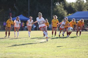 Spencer Deutz PZ ’25 was chosen second-team All-American in the United Soccer Coaches selections.