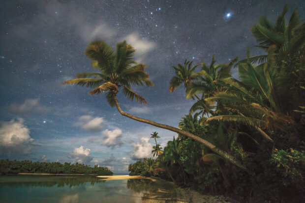 Tapuaetai—one of 22 islands in the Aitutaki Lagoon of the Cook Islands, in Polynesia.