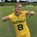 Gough suited up for Australia
