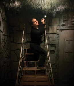 Krista Jones 99 chipping away at an escape room