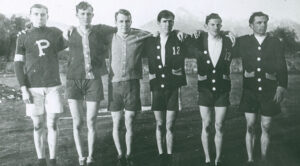 Pomona's 1911 track team