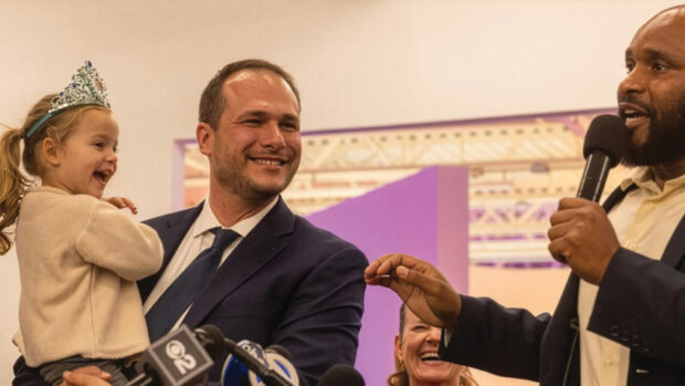 James Solomon and daughter