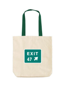 Exit 47 tote bag