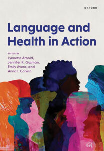 Cover of a book called language and health in action