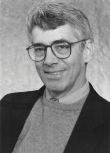 Black and white photo of Richard McKirahan